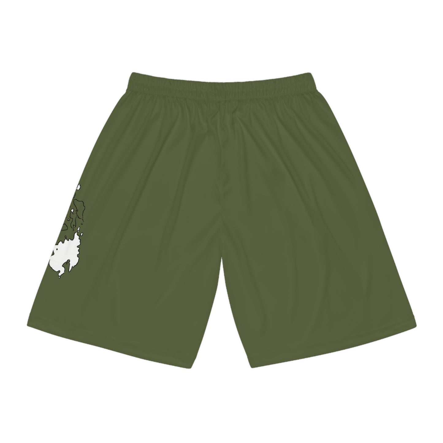 Filipino Pride Basketball Shorts White/Green