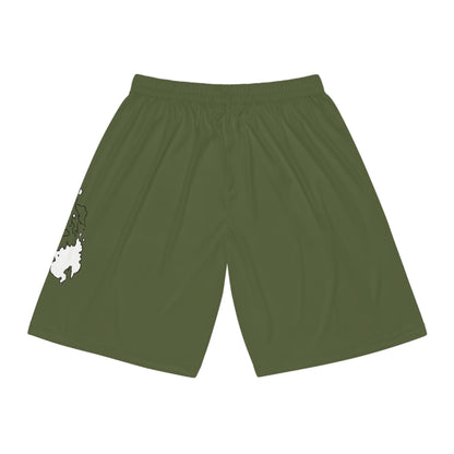 Filipino Pride Basketball Shorts White/Green