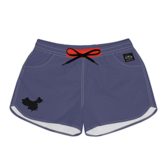 Chinese Pride Women's Casual Shorts Blue