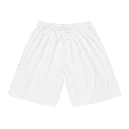 India Basketball Shorts White