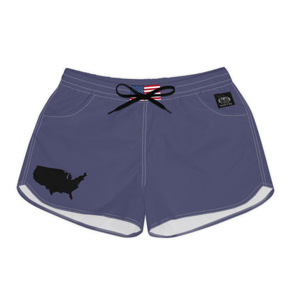 USA Women's Casual Shorts Blue