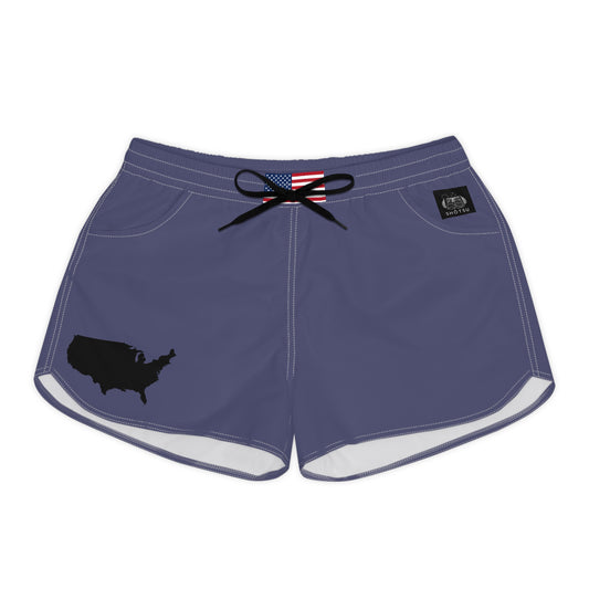 USA Women's Casual Shorts Blue