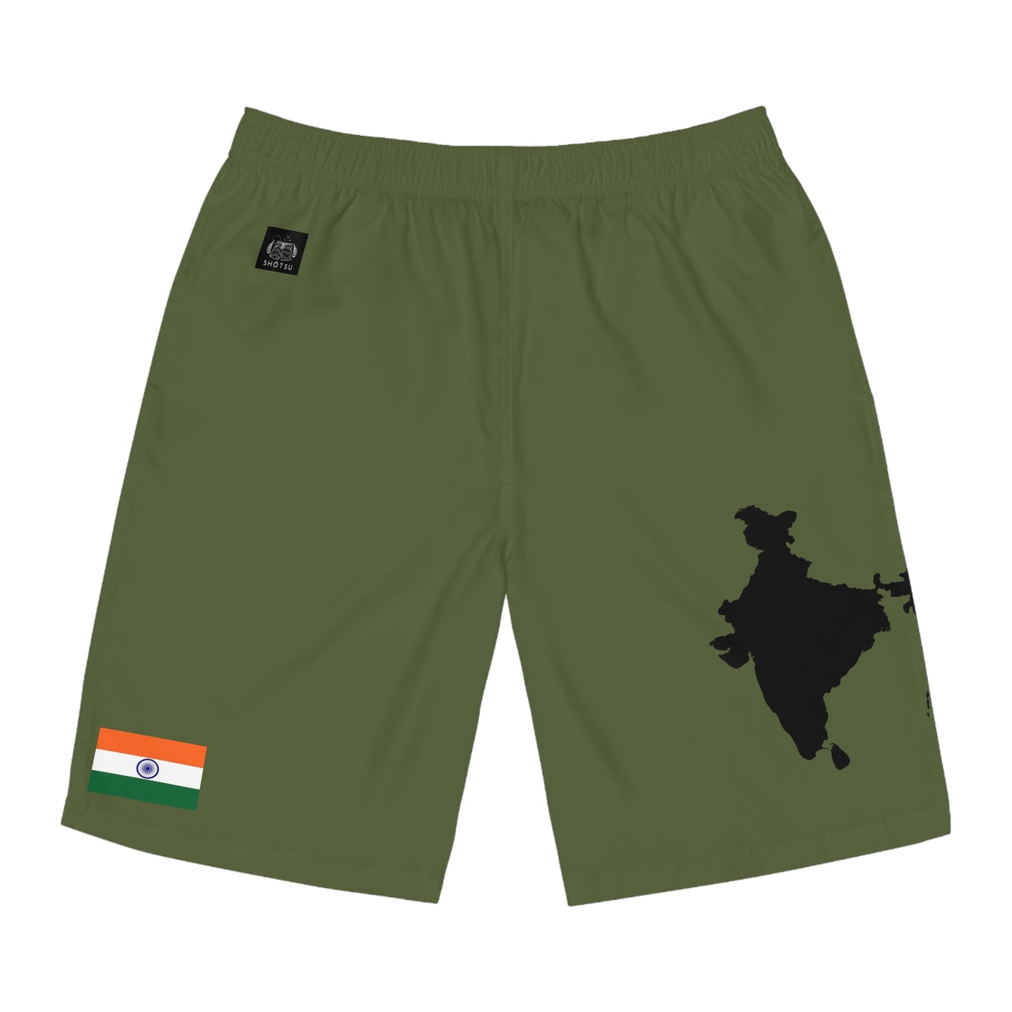 India Board Shorts Green