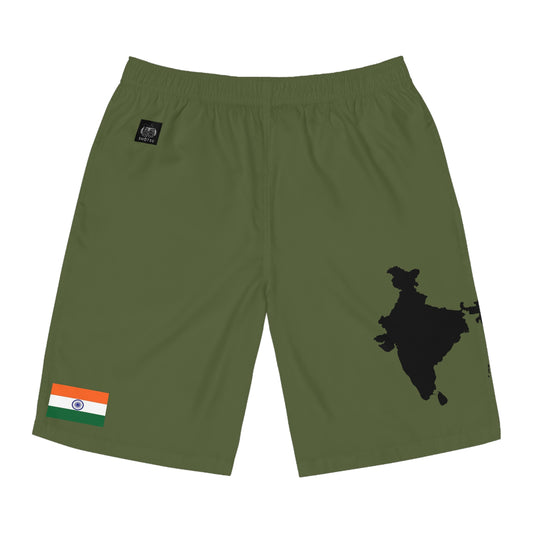 India Board Shorts Green