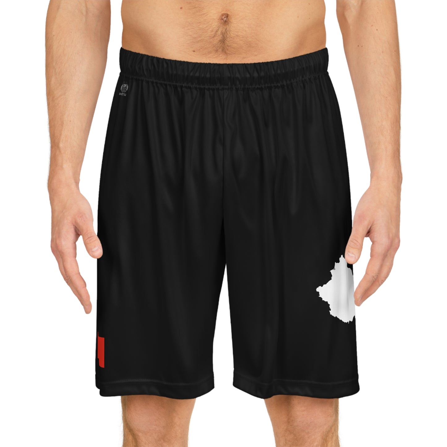 Chinese Pride Basketball Shorts Black