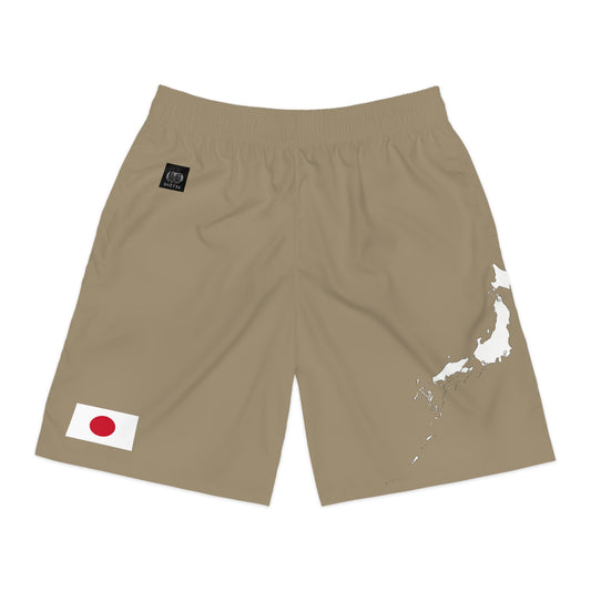 Filipino Pride Jogger Shorts White/Khaki
