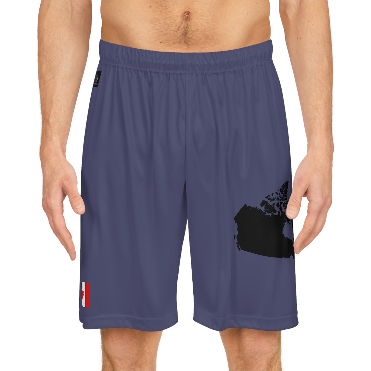 Canadian Pride Basketball Shorts Blue