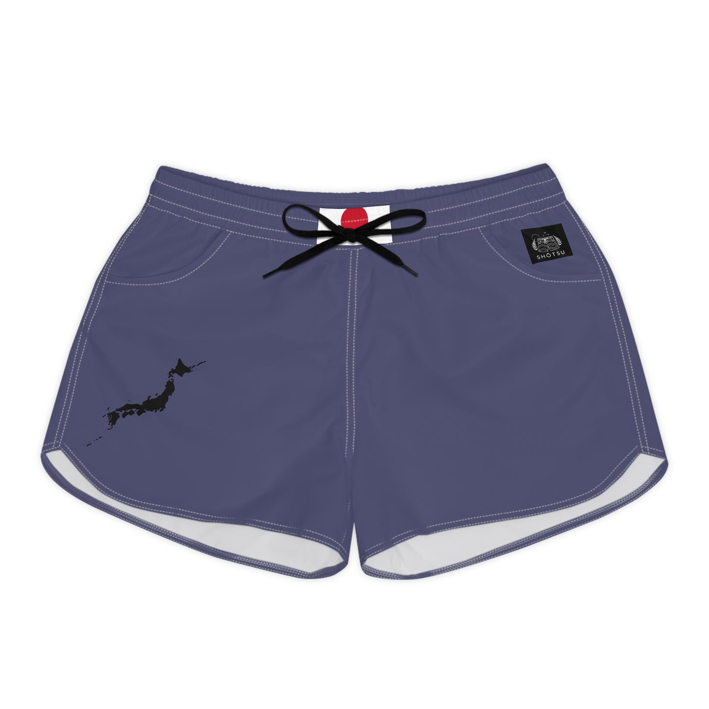 Japanese Pride Women's Casual Shorts Blue