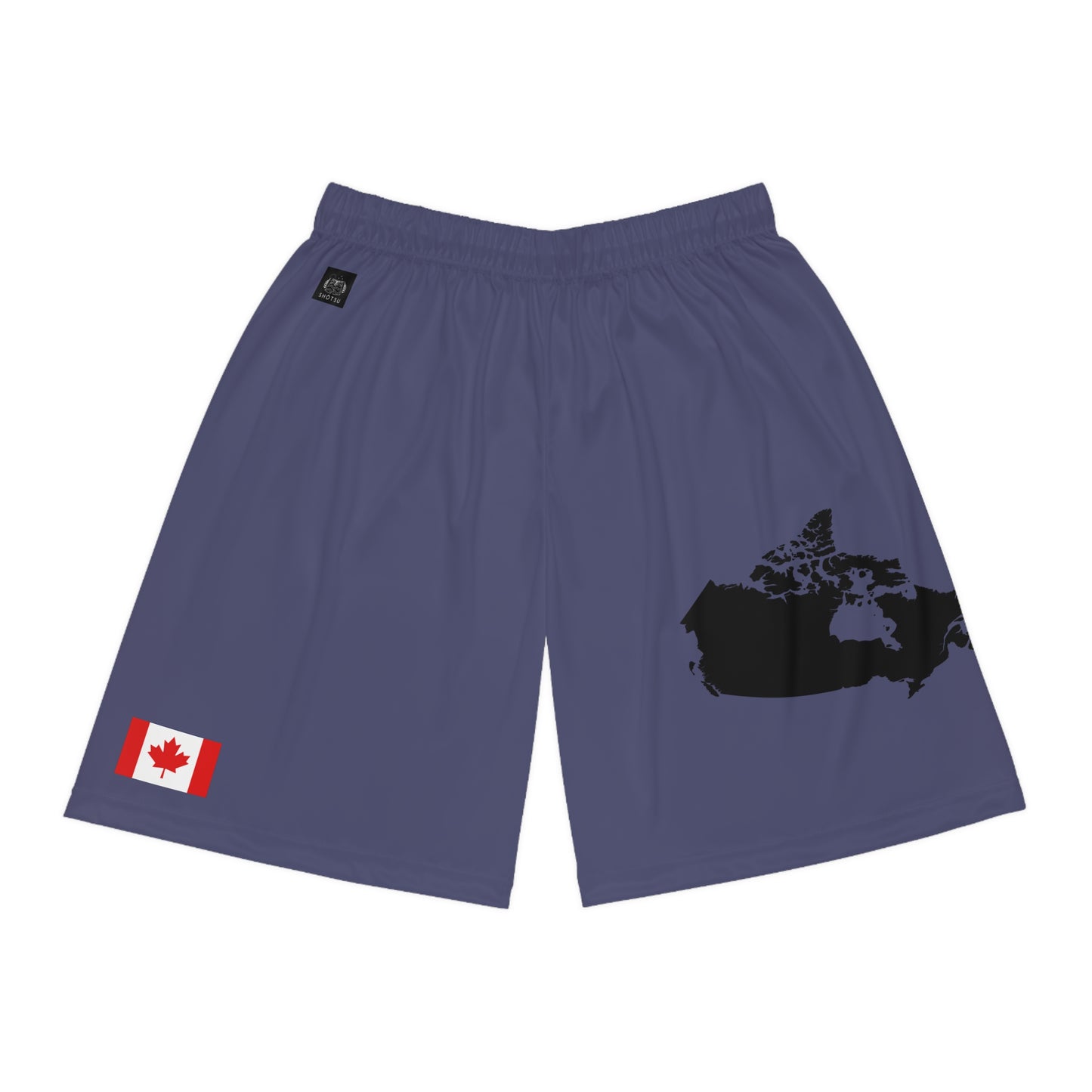 Canadian Pride Basketball Shorts Blue