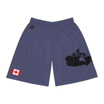 Canadian Pride Basketball Shorts Blue