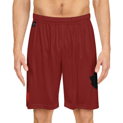 Chinese Pride Basketball Shorts Red