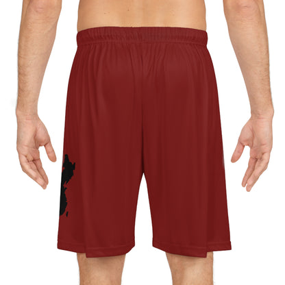 Chinese Pride Basketball Shorts Red