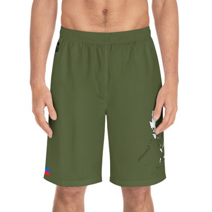Filipino Pride Board Shorts Green
