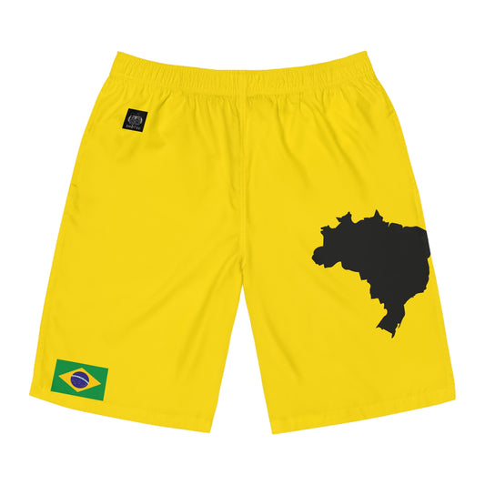 Brazilian Pride Board Shorts Yellow