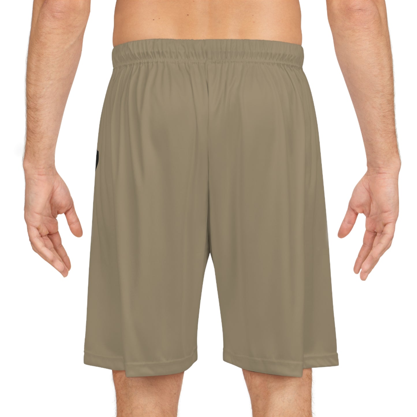 Brazilian Pride Basketball Shorts Khaki