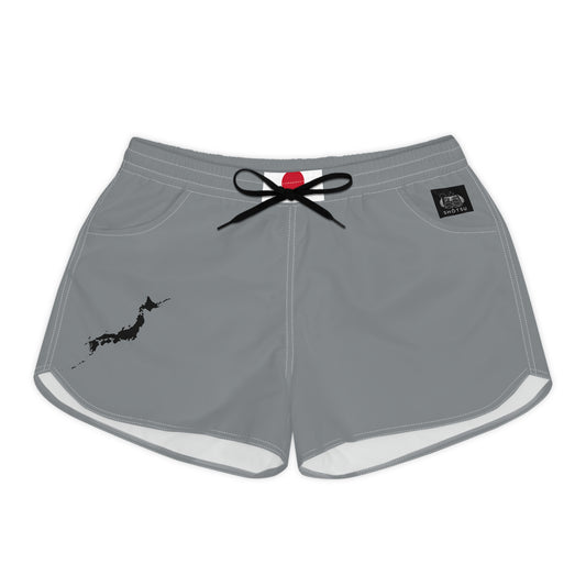 Japanese Pride Women's Casual Shorts Gray