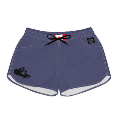 Canadian Pride Women's Casual Shorts Blue