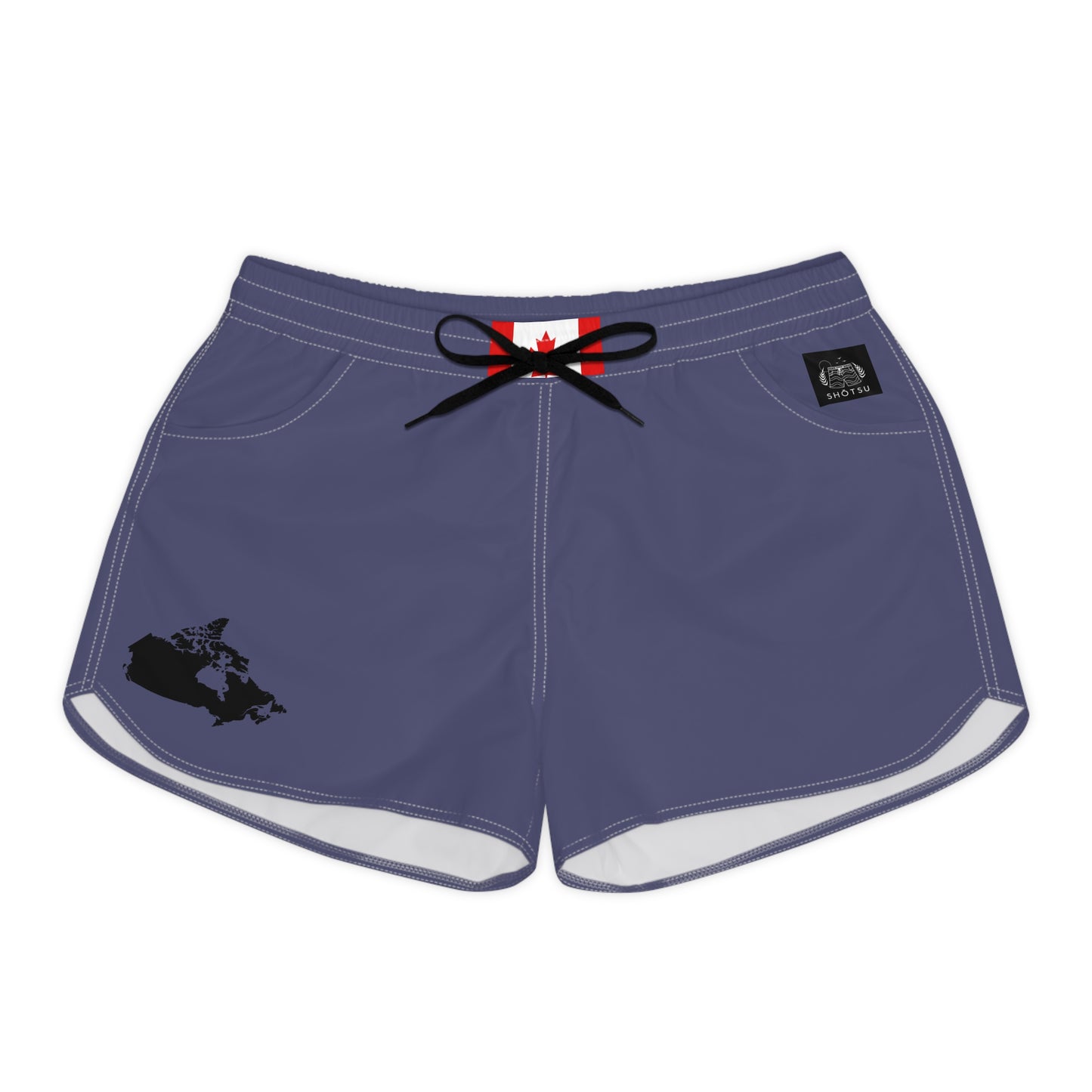 Canadian Pride Women's Casual Shorts Blue