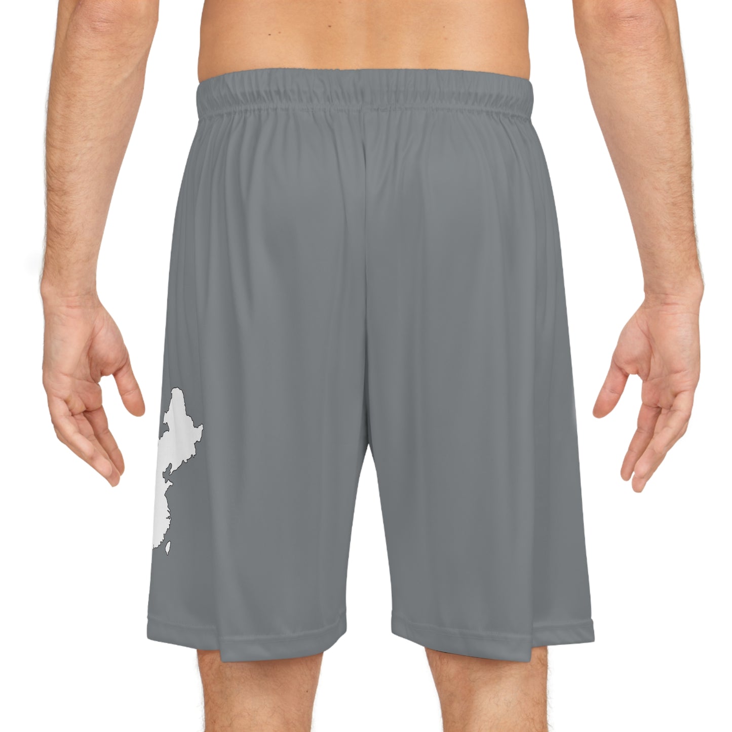 Chinese Pride Basketball Shorts White/Gray