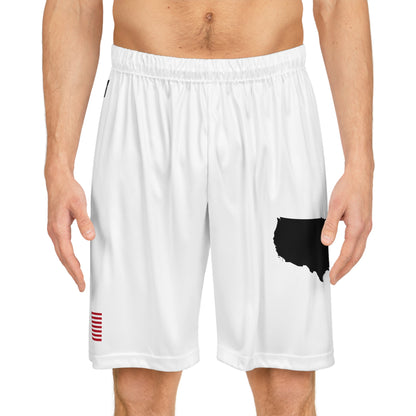 USA Basketball Shorts White