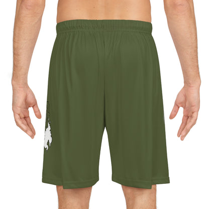 Filipino Pride Basketball Shorts White/Green