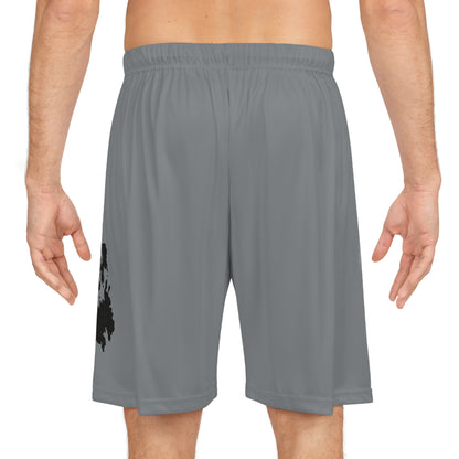 Filipino Pride Basketball Shorts Gray
