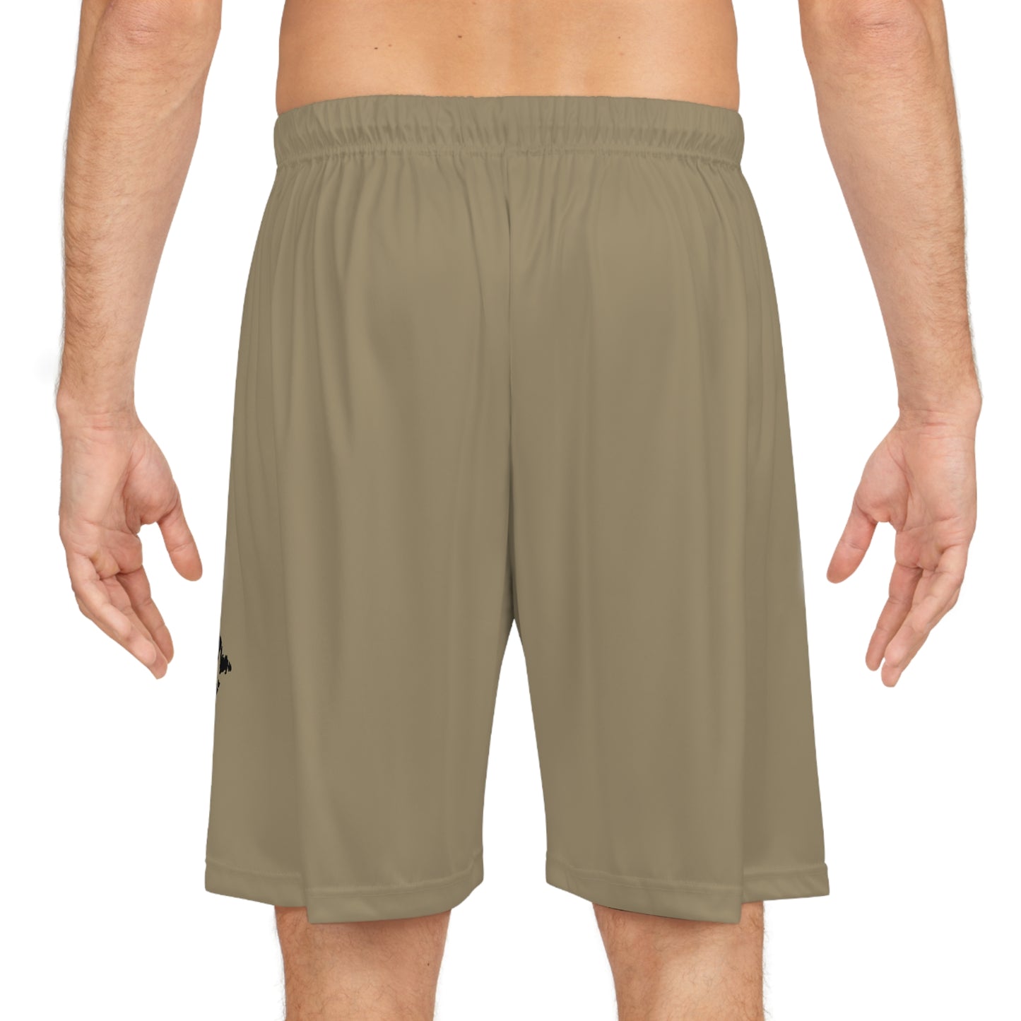 Canadian Pride Basketball Shorts Khaki